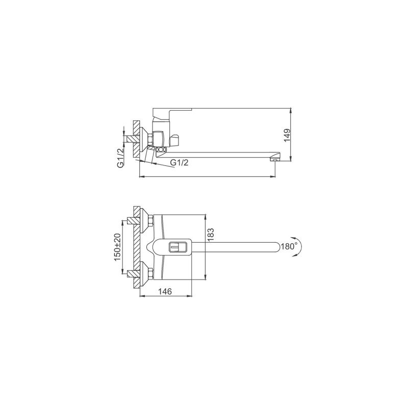 Схема смесителя Frud R22072 хром