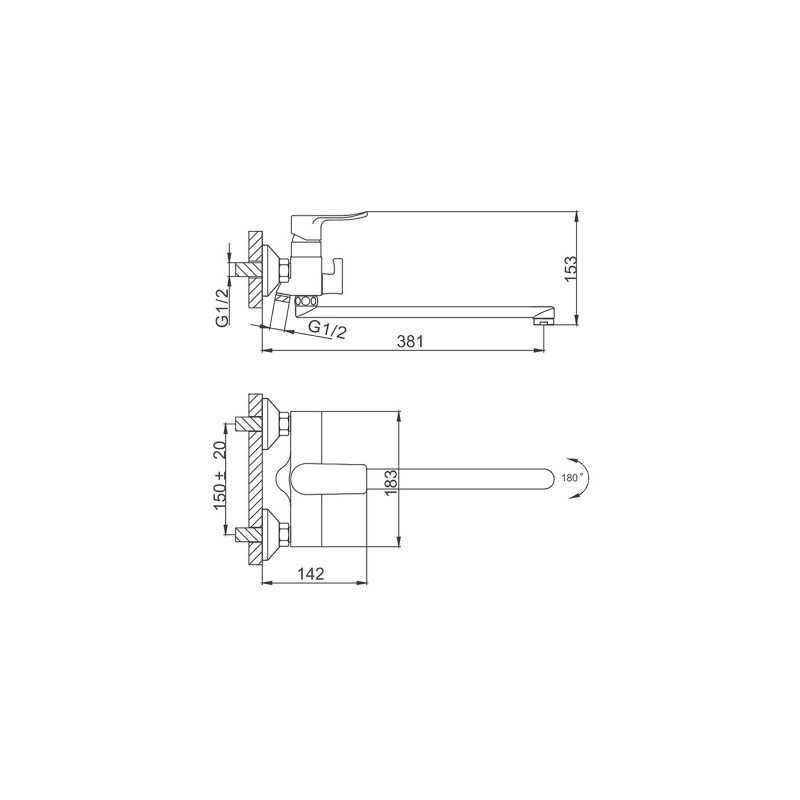 Схема смесителя Frud R22101 хром