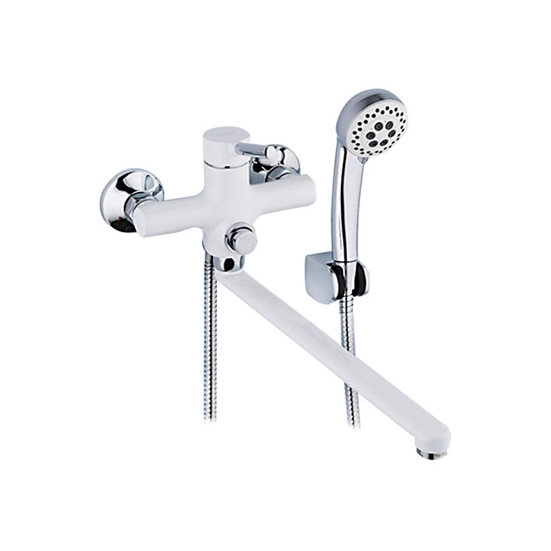 Смеситель Frap F2244-8 белый/хром