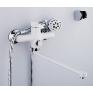 Смеситель Frap F2244-8 белый/хром на стену