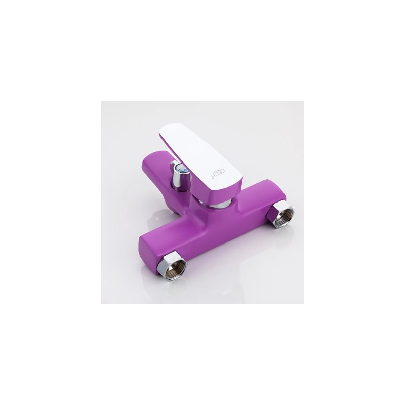 Крепления и рычаг смесителя Frud R32302 сиреневый/хром