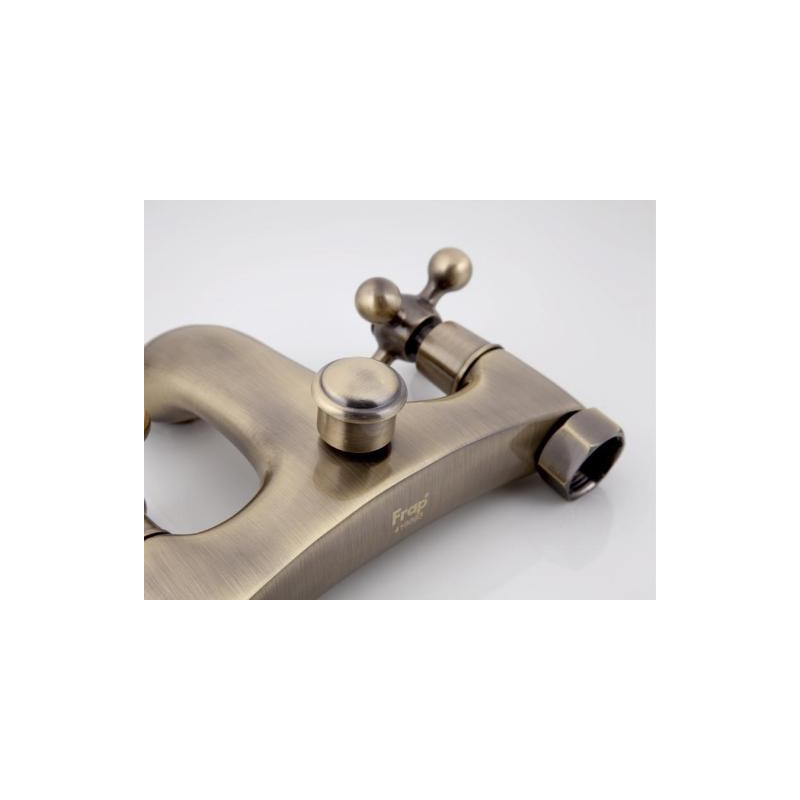 Смеситель Frap F3019-4 бронзовый переключатель