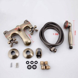 Смеситель Frap F3019-4 бронзовый комплект