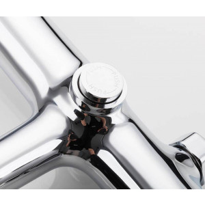 Смеситель Frap F3244 хром кнопка