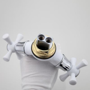 Крепление смесителя  Frud R42332 белый