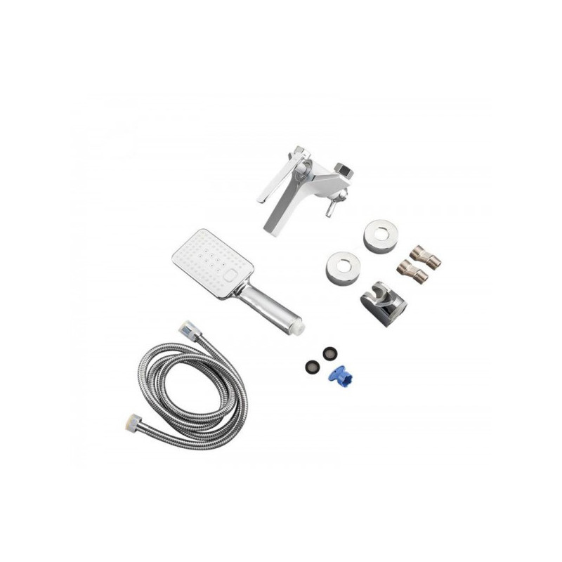 Смеситель Frap F3258 белый/хром комплект