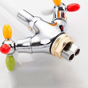 Вентили и крепление смеситель Frud R44127-8 хром/белый/разноцветный