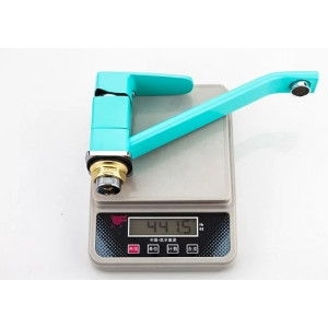 Вес смесителя Frud R49303 хром/бирюзовый