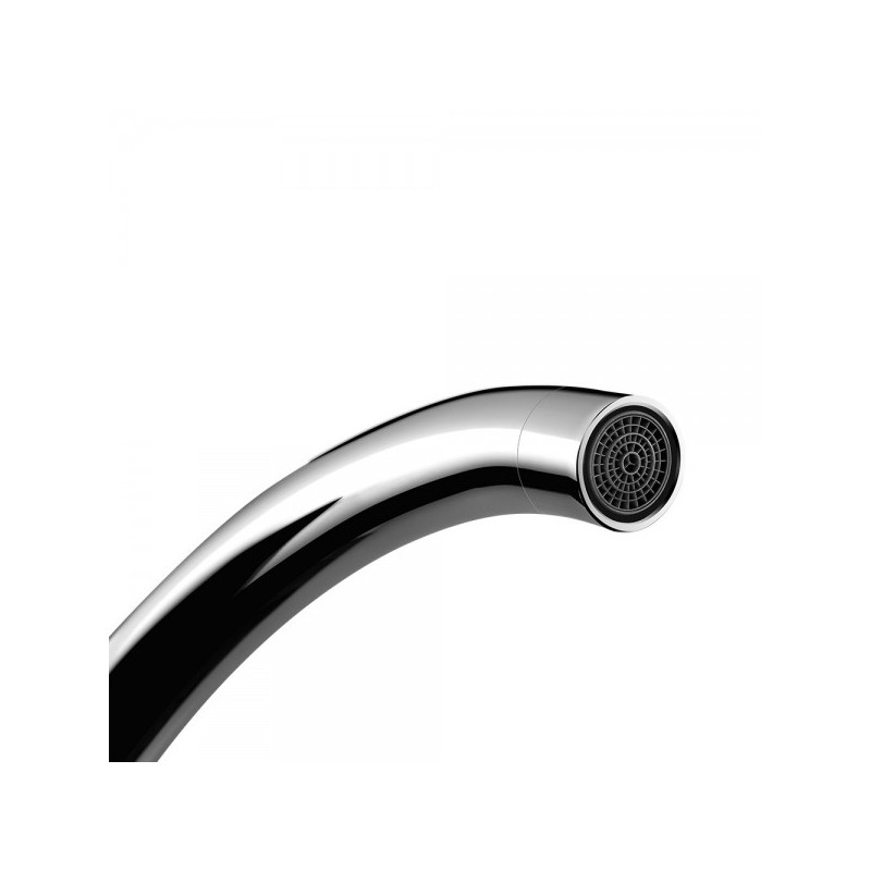 Смеситель Frap F4058 белый/хром аэратор