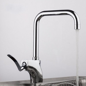 Смеситель Frap F4081 хром на мойке