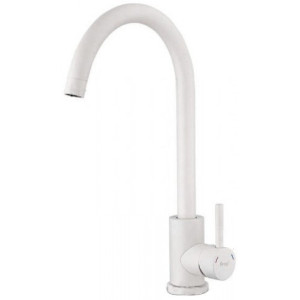 Смеситель Frap F40899-1 белый