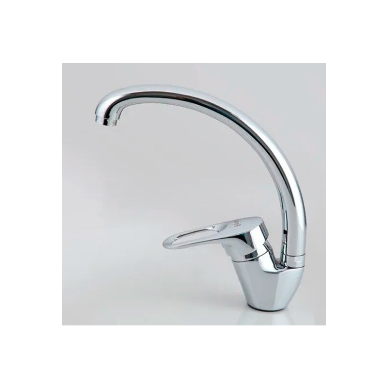 Смеситель Frap F4156-2 хром сбоку