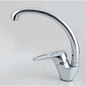 Смеситель Frap F4156-2 хром сбоку