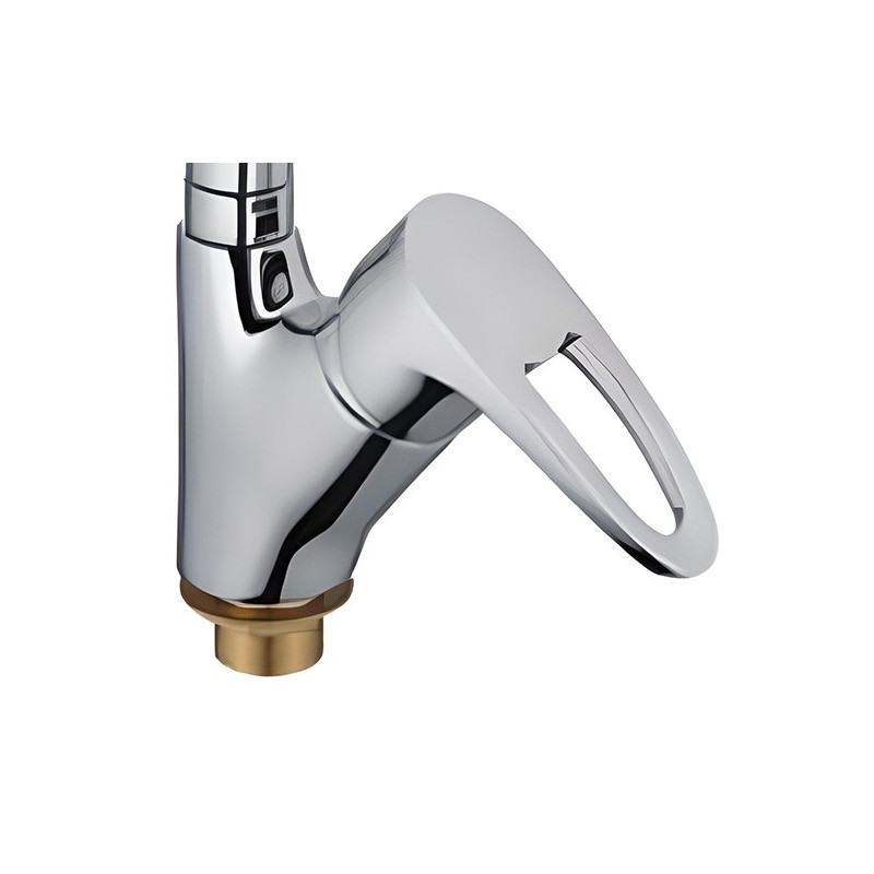 Смеситель Frap F4165-2 хром рычаг