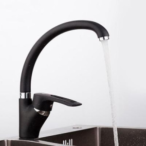 Смеситель Frap F4166-7 черный включен