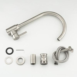 Смеситель Frap F41899-2 сатин комплект