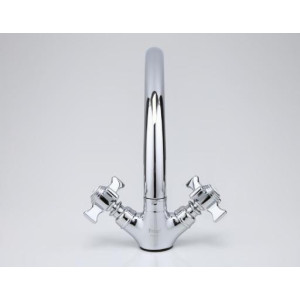 Смеситель Frap F4224 хром сзади