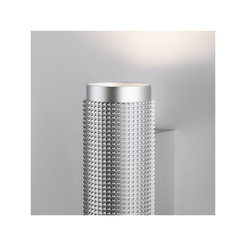Настенный светильник Elektrostandard Spike GU10 MRL 1014 серебро вид сверху