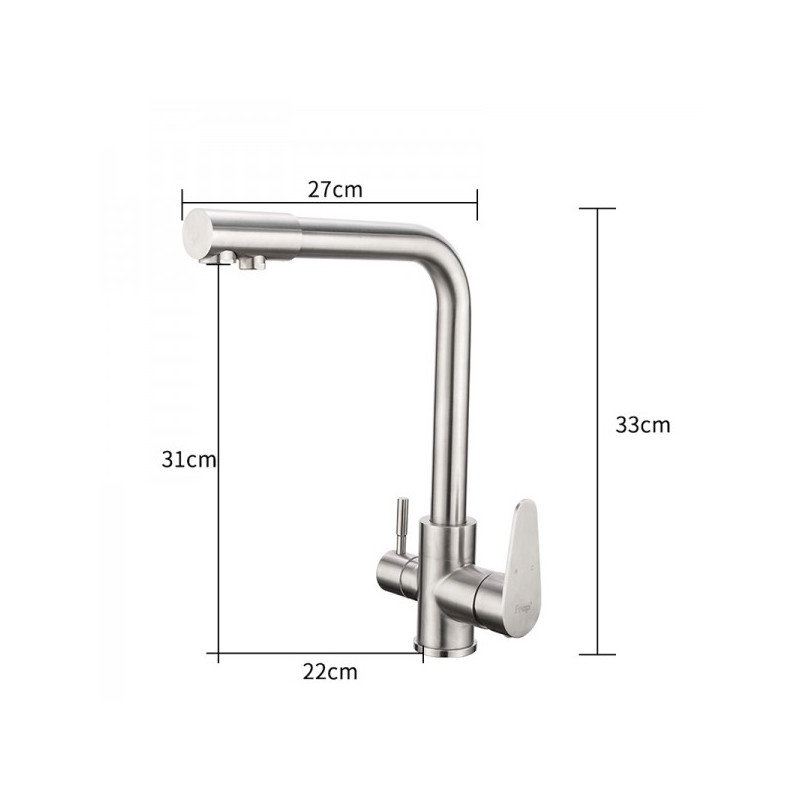 Смеситель Frap F4348 хром размеры