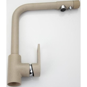 Смеситель Frap F4372-20 бежевый сбоку