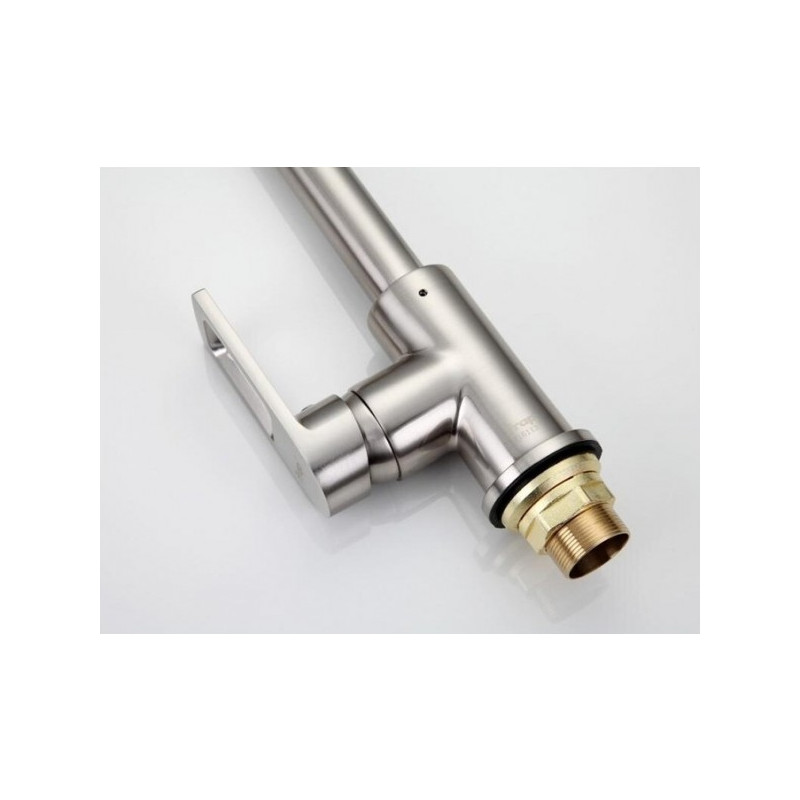 Смеситель Frap F4372-5 сатин захват