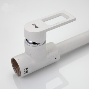 Смеситель Frap F4372-8 белый захват