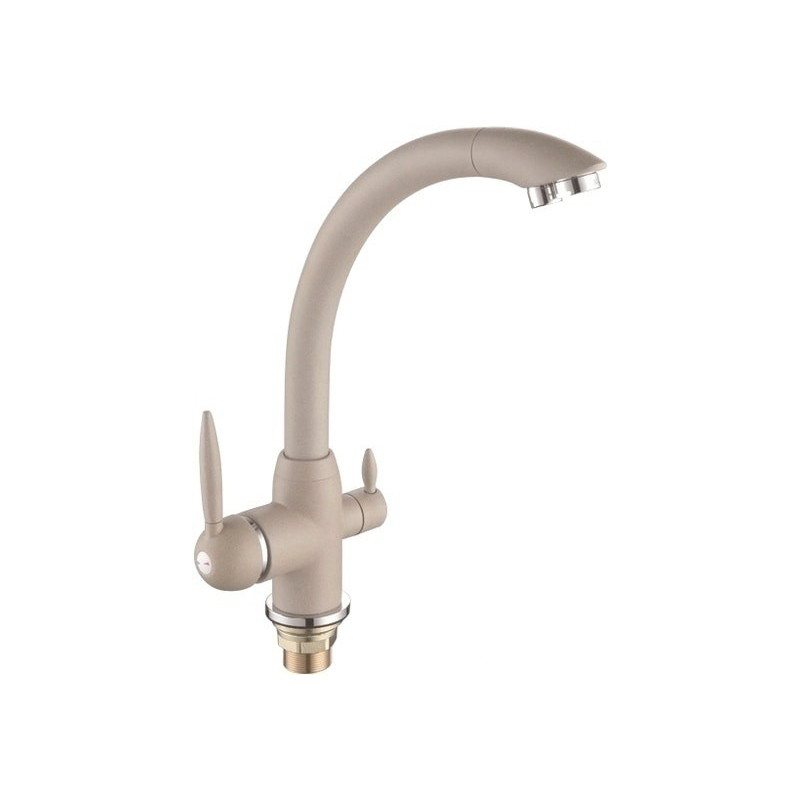 Смеситель Frap F4399-20 бежевый