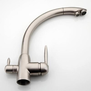 Смеситель Frap F4399-5 сатин сбоку