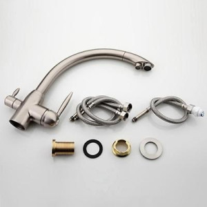 Смеситель Frap F4399-5 сатин комплект