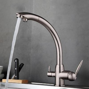 Смеситель Frap F4399-5 сатин вода