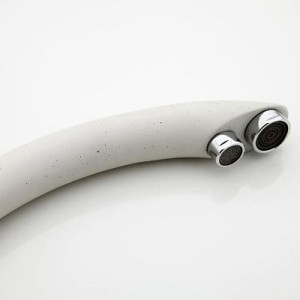 Смеситель Frap F4399-8 белый аэратор