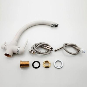 Смеситель Frap F4399-8 белый комплект