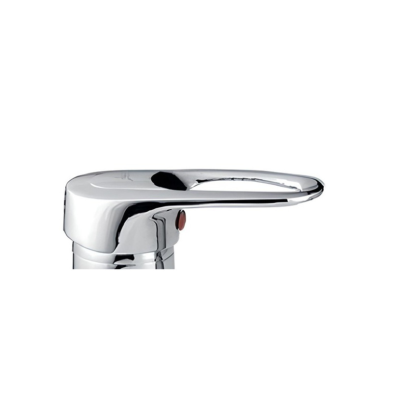 Смеситель Frap F4537 хром рычаг