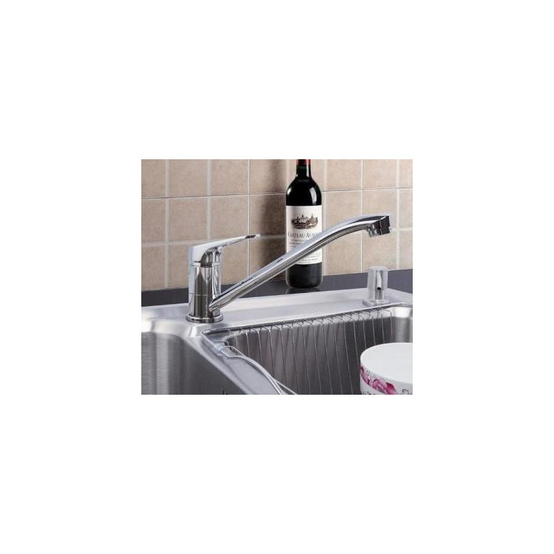 Смеситель Frap F4913 хром на мойке