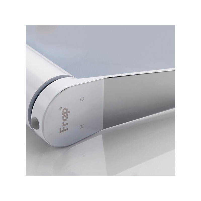 Смеситель Frap F4945 белый/хром захват