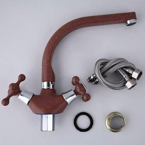 Смеситель Frap F5408-22 темно-коричневый комплект