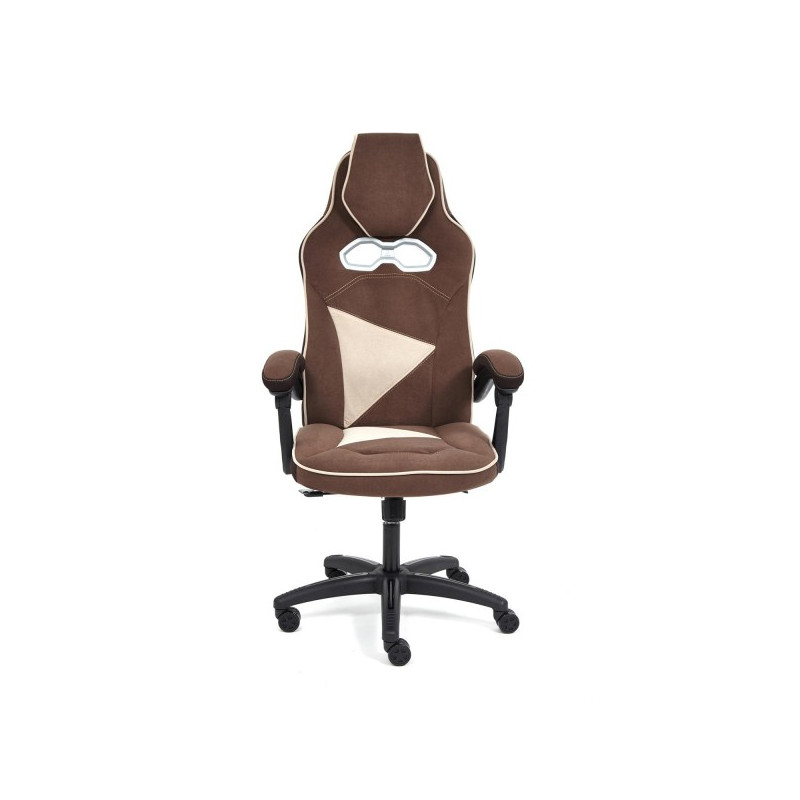 Кресло геймерское Tetchair Arena коричневый/бежевый вид спереди