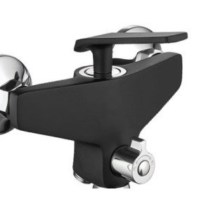 Смеситель Fashun A2281-7 черный/хром переключатель