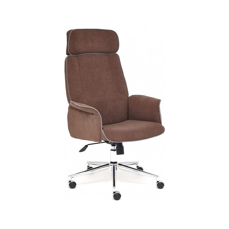 Кресло компьютерное Tetchair Charm коричневый (флок)
