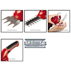 Ножницы-кусторез Einhell GС-CG 3,6 Li WT параметры