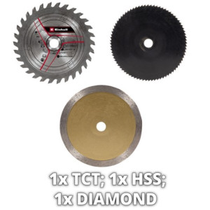 Циркулярная пила Einhell TC-CS 89 диски