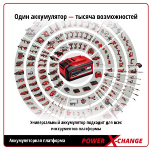 Аккумулятор Einhell Power X-Change Plus 4511436 Li-Ion18 В 2.6 А·ч универсальность