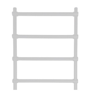 Полотенцесушитель Fincopper FCL 500x1170 НП (1/2") белый перекладины