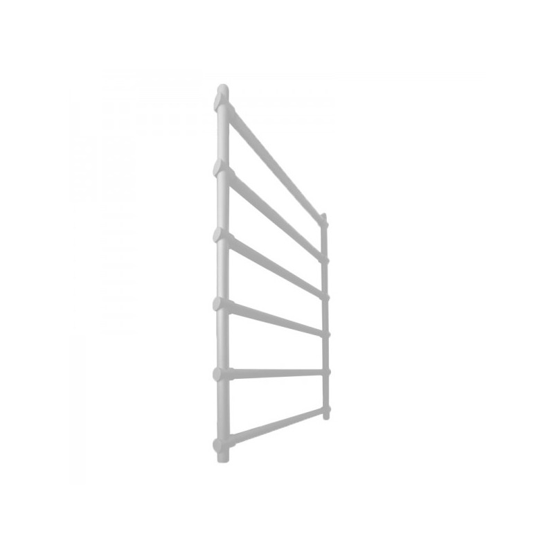 Полотенцесушитель Fincopper FCL 500x900 НП (1/2") белый сбоку