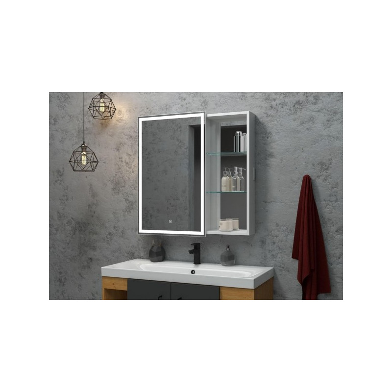 Шкаф с зеркалом Континент Aperio L в интерьере