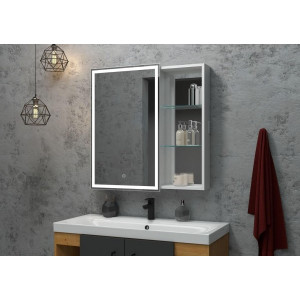 Шкаф с зеркалом Континент Aperio L в интерьере