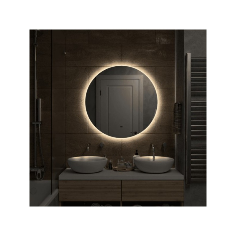 Зеркало Континент Ajour Led 60х60 с подсветкой