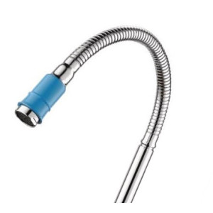 Смеситель Fashun A43127-11 синий/хром гибкий