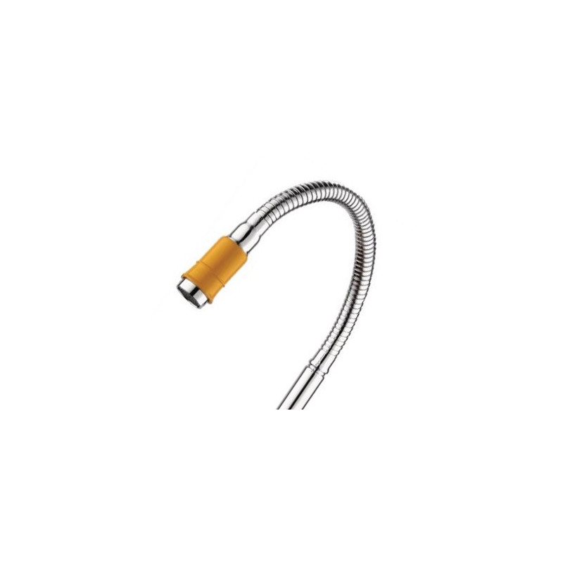 Смеситель Fashun A43127-9 оранжевый/хром гибкий