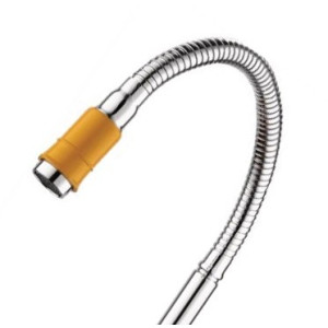 Смеситель Fashun A43127-9 оранжевый/хром гибкий